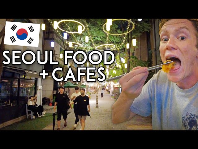 Korean Food & Cafes in Seoul, South Korea