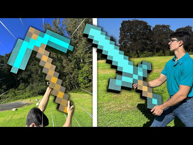 I Made Minecraft Tools In Real Life