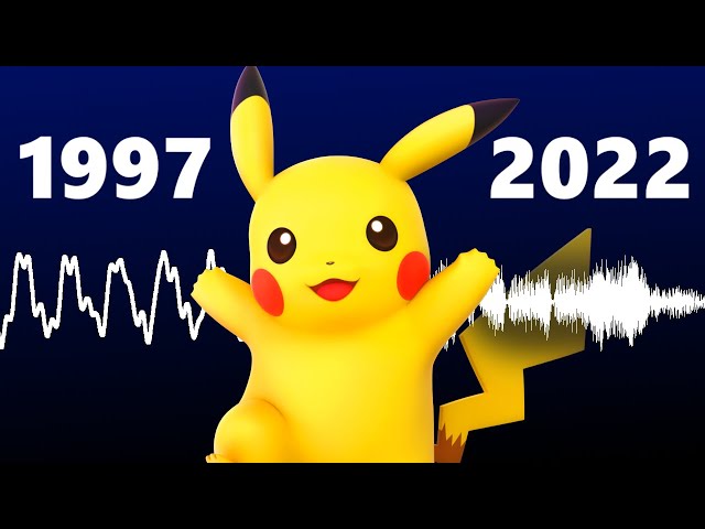 Why doesn't Pikachu's voice sound like it used to?