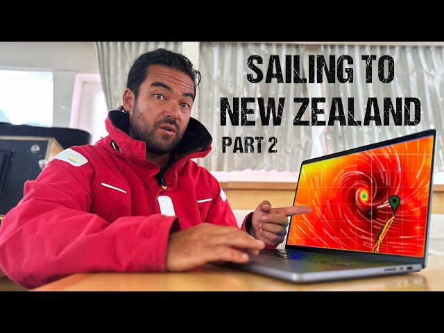Crew have to OUTRUN A CYCLONE to get to New Zealand! - (Episode 250)