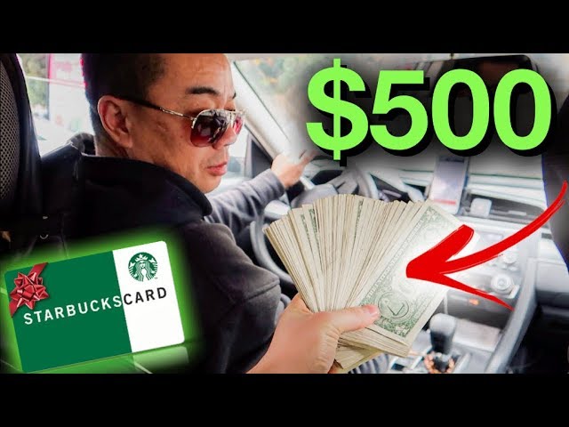 Tipping Uber Drivers $500!!