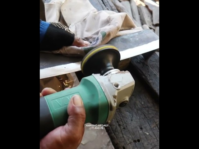 How to make a useful and comfortable gardening tool  @AmazingKKDaily
