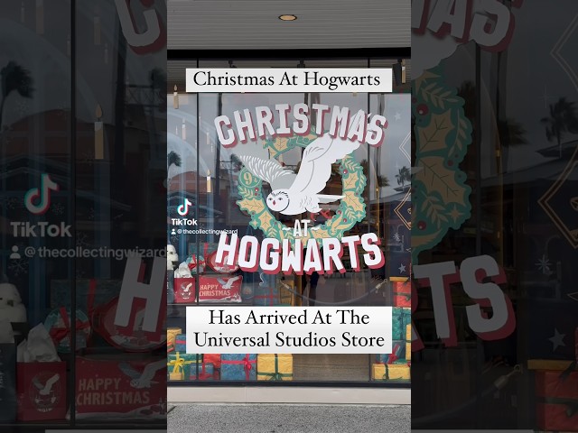 Christmas At Hogwarts Has Arrived At Universal Studios