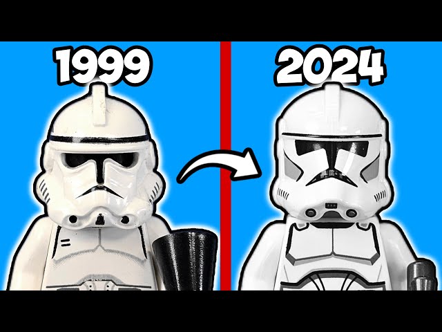 THEN vs. NOW LEGO Star Wars....