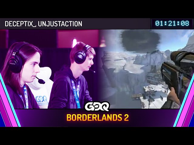 Borderlands 2 by Deceptix_ & UnjustAction in 1:21:08 - Awesome Games Done Quick 2024