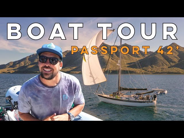 Brady's Boat Tour of LINTIKA!⛵️[Passport 42']
