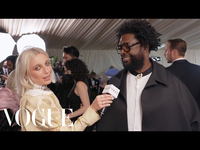 Questlove Highlights Black Women With His Met Look | Met Gala 2022 With Emma Chamberlain | Vogue