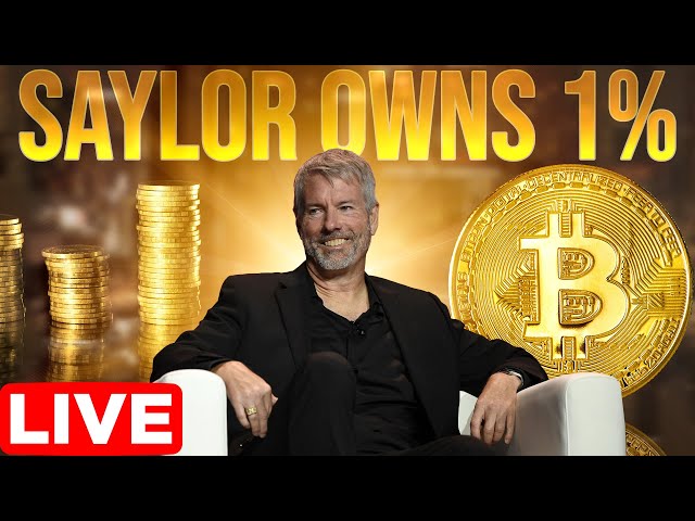 Michael Saylor Now Owns 1% of Bitcoin🏆