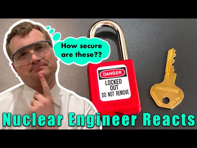 Nuclear Engineer Reacts to LockpickingLawyer "The Master Lock Paradox - Model 410 LOTO Padlock"
