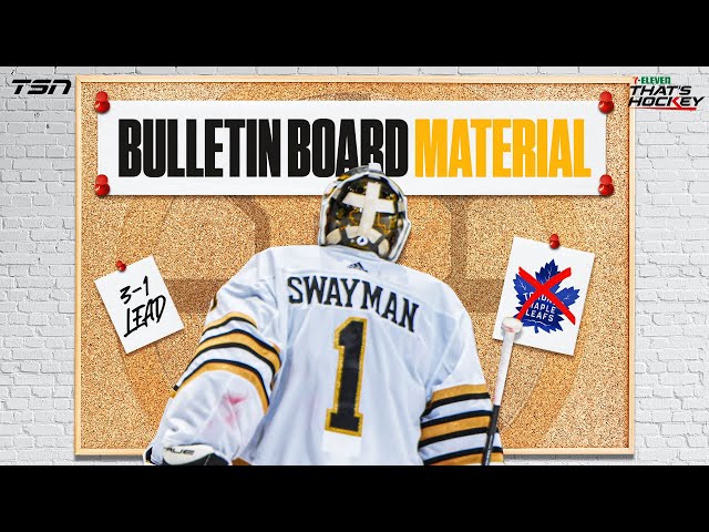 Will Swayman’s guarantee help or hurt the Bruins?