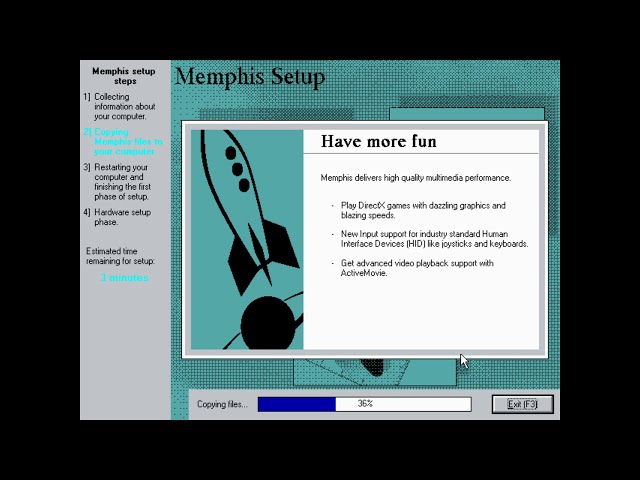 Installing - and testing - Windows Memphis Build 1387