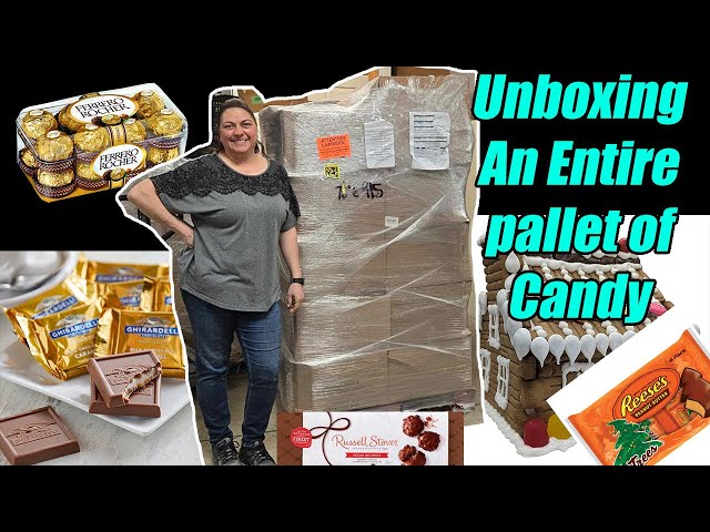 Unboxing A Pallet of name brand candy - There is so so much!!! Check it out!