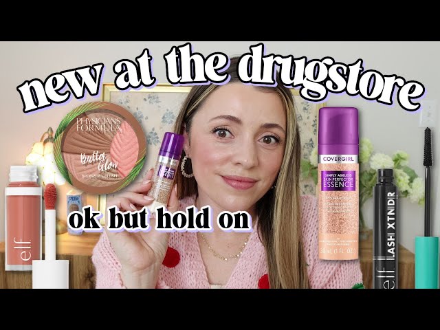 TRY ON: New Drugstore Makeup 2024 😍 *SO* many dupes!!