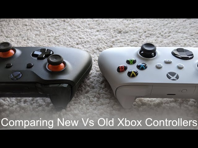 New vs Old Xbox Controllers