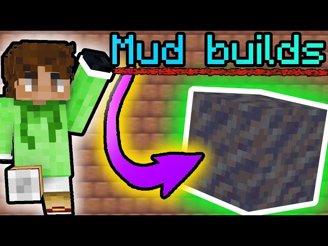 Mud blocks build for Minecraft 1.19