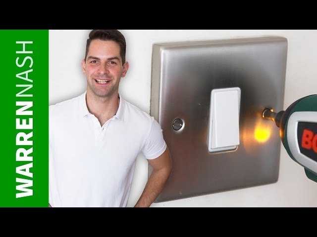 How to change a light switch UK - Easy DIY by Warren Nash