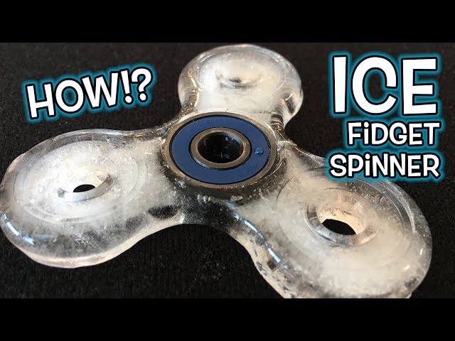 DIY Fidget Spinner MELTS IN YOUR MOUTH!!!!