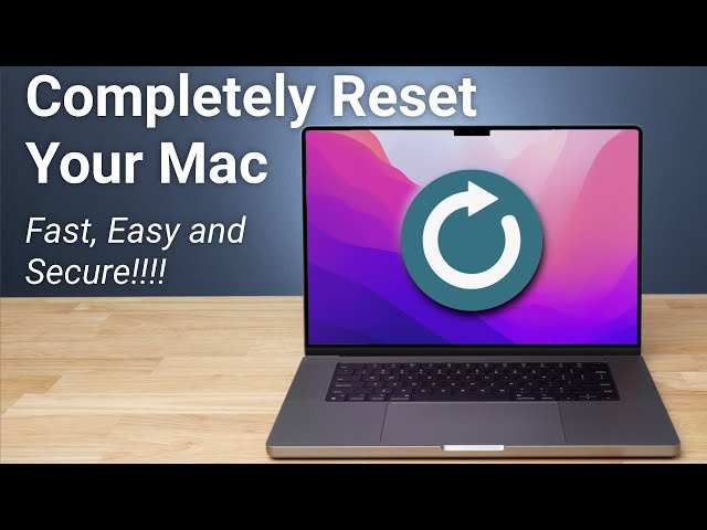 How to Erase Reset and Restore Your Mac!
