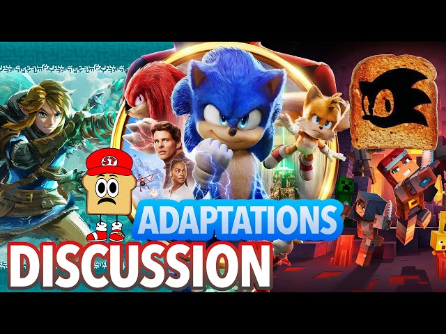 Past & Future Video Game Adaptations (feat. sonictoast) | DISCUSSION
