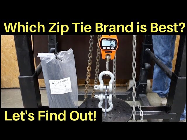 Best Zip Tie Brand (7 Brands Tested)? Let's find out!