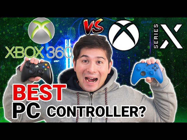 XBOX SERIES X CONTROLLER vs XBOX 360 CONTROLLER! Best controller for PC Gaming?!