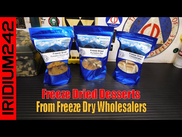 Freeze Dried Desserts From Freeze Dry Wholesalers:  Awesome!
