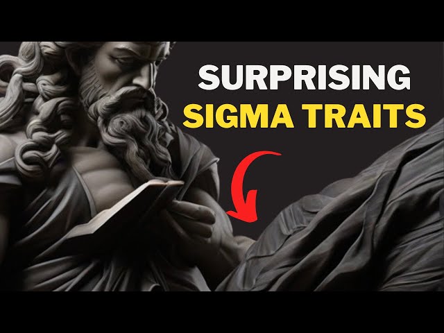 UNVEILING THE 7 SHOCKING TRAITS OF SIGMA MALES | STOICISM