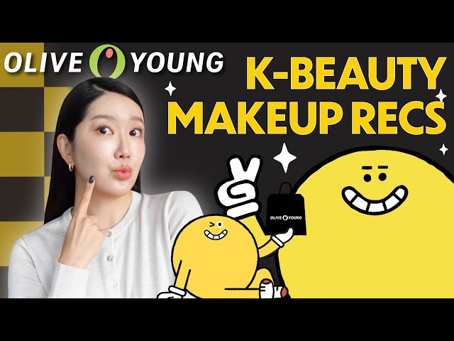 OLIVE YOUNG Full K-Beauty Makeup Recs & Special Discount Code🖤