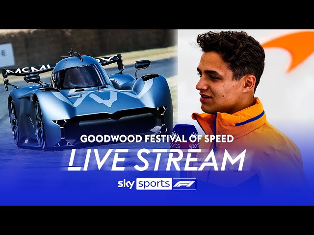 LIVE! Goodwood Festival of Speed 2023 | Thursday | Full Coverage