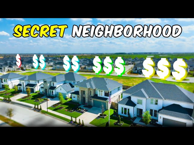 SECRET AFFORDABLE Massive Homes In TOP Houston Texas Suburb!