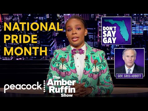 Enough of Your Sh*t Florida, It’s Pride Month! | The Amber Ruffin Show