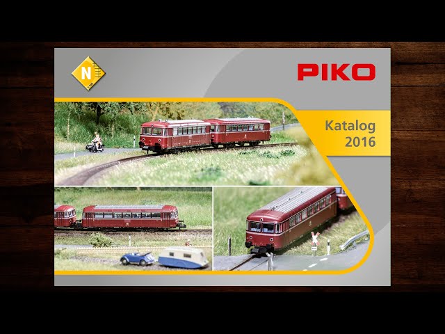 PIKO Katalog N 2016 – Modellbahn, Modelleisenbahn