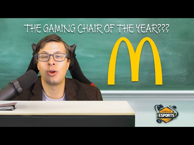 Office Hours: McDonald's Makes A Gaming Chair