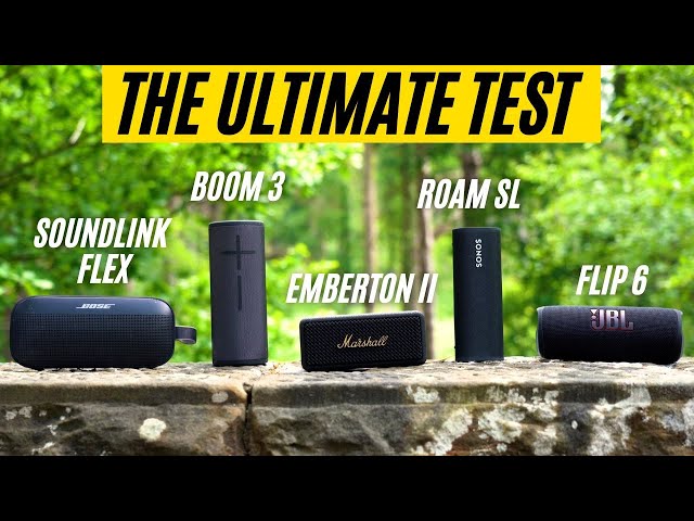 Ultimate Bluetooth Speaker Comparison: Which is the best?
