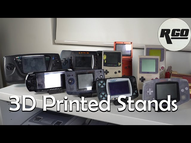 My 3D Printed Handheld Stands!