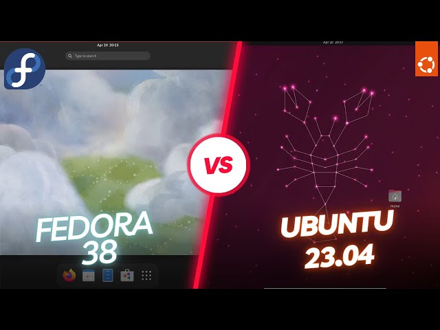 Fedora 38 VS Ubuntu 23.04 (RAM Consumption)
