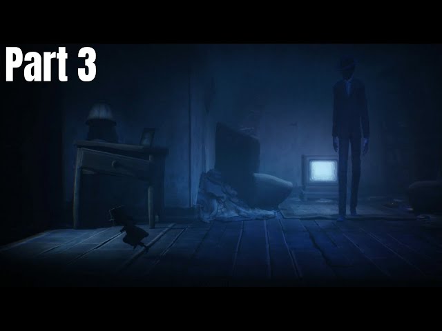 Little Nightmares 2 - Walkthrough PART 3 - The Doctor, the Slender Man and the Faceless Monsters