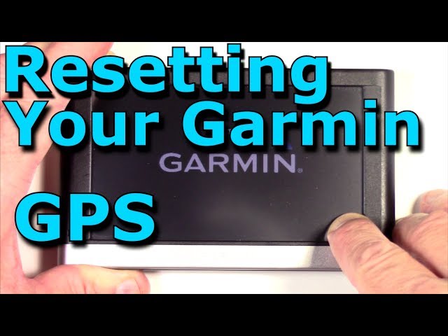How to Restore / Reset a Garmin Nuvi GPS to Factory Settings (Both Methods)