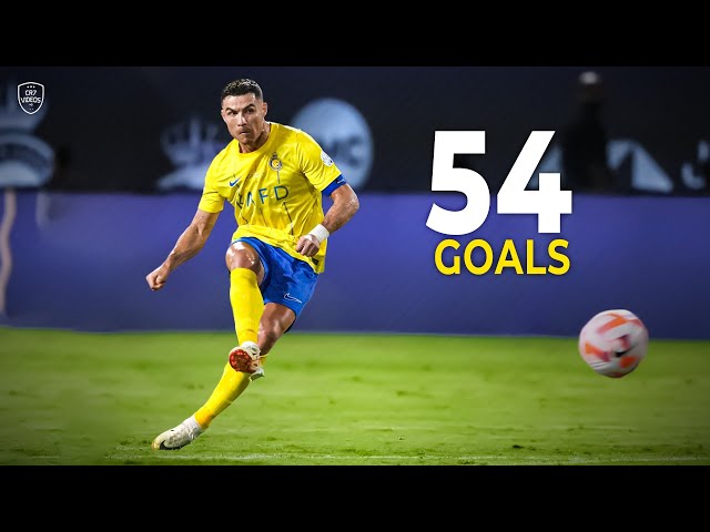 Cristiano Ronaldo ► ALL 54 GOALS in 2023 with Commentary (TOP SCORER OF THE YEAR)