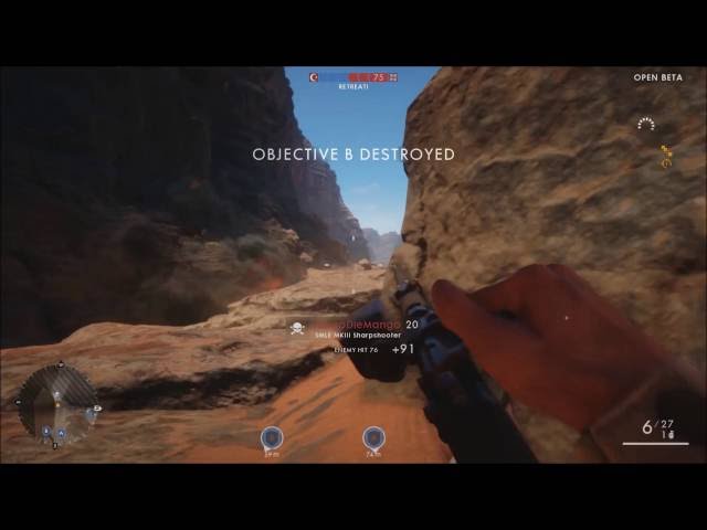 BATTLEFIELD 1 OPEN BETA MOMENTS, RUSH GAME MODE, SCOUT GAMEPLAY, ARMING BOMBS