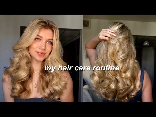 my hair care routine for HEALTHY hair