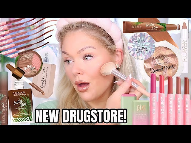 I Tested ALL the NEW *DRUGSTORE* Makeup So You Don't Have To 🤩 New Drugstore Makeup Tutorial 2024