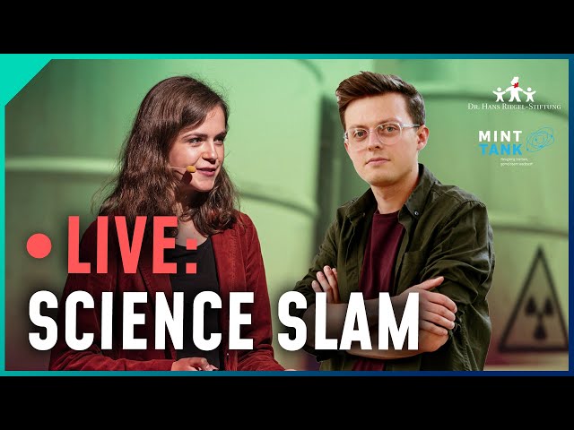 🔴 LIVE: Science Slam: aktuelle Forschung witzig erklärt