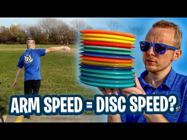 How much power do drivers need? Testing armspeed vs. disc speed! | Physics of Form ep. 7