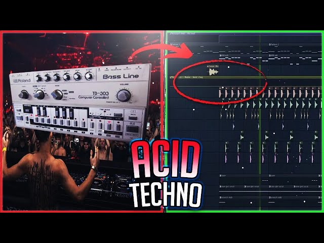 How To Acid Techno Drop From Scratch [FL Studio Tutorial]