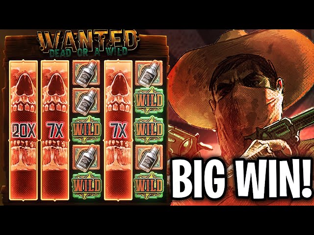 MASSIVE WIN ON WANTED DEAD OR A WILD! (BIG WIN!) - Rainbet