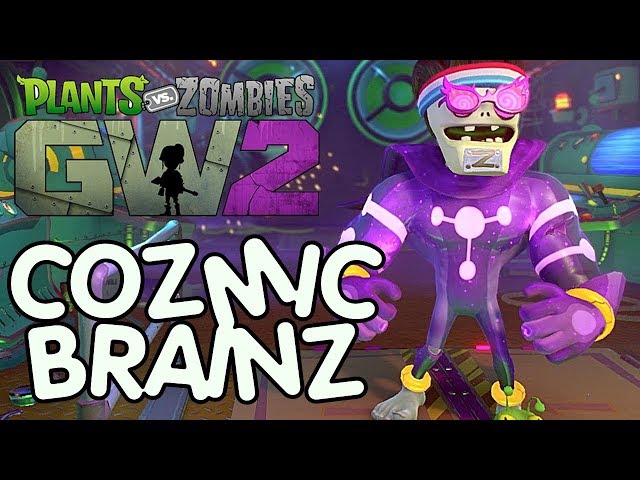 COZMIC BRAINZ vs Graveyard Ops | Plants vs Zombie Garden Warfare 2 - Walkthrough #8