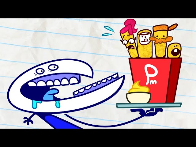 Lord Of The Fries | Pencilmation Cartoons!