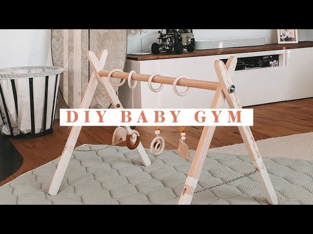 DIY Baby Gym für unseren Sohn  - Spielebogen schnell selber bauen