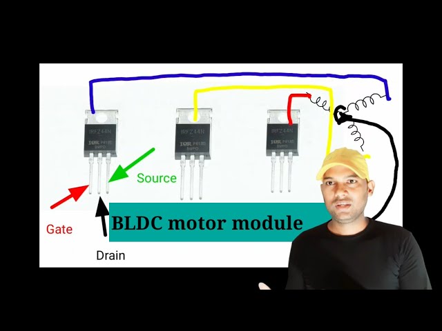 BLDC motor module working | BLDC मोटर  की pcb केसे काम करती है
